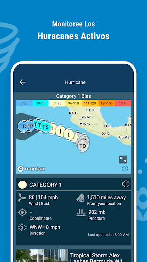 Captura de pantalla de Radar por WeatherBug