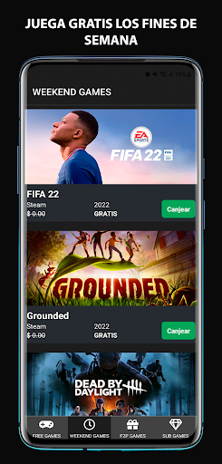 Captura de pantalla de Epic Freebie Games Radar