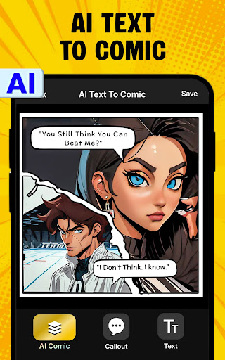 Comic-Comic-Hersteller Screenshot