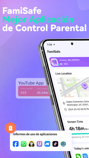 Captura de pantalla de FamiSafe: Control Parental