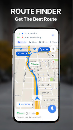 Live Earth Map & GPS Map screenshot