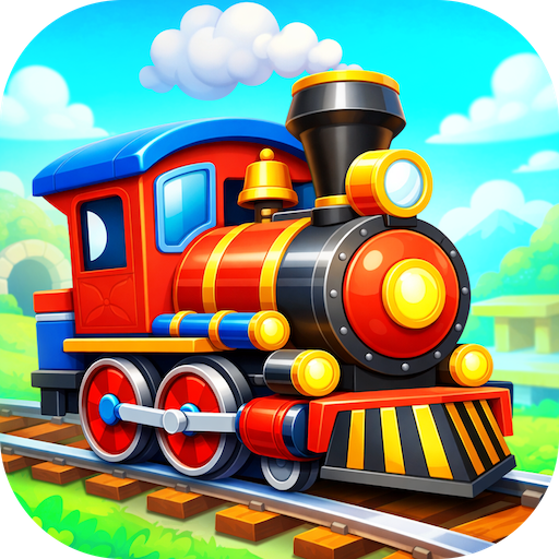 Train Station Game for Kids