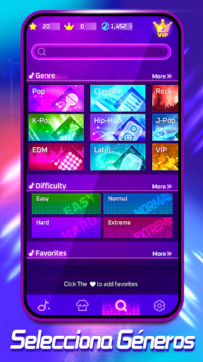 Captura de pantalla de Cyber Music Rush