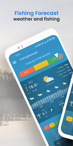 Captura de pantalla de Clima de Pesca