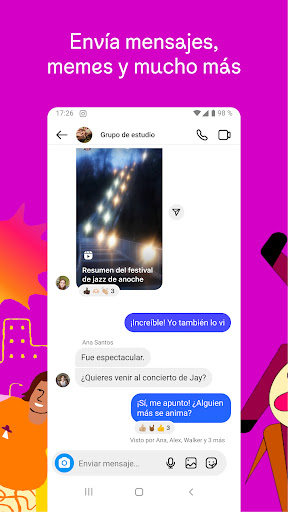 Captura de pantalla de Instagram