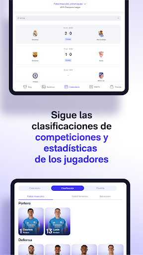 Captura de pantalla de Real Madrid