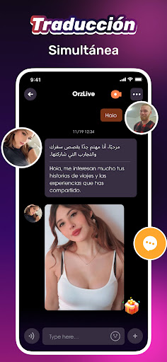 Captura de pantalla de Orz Live - Video Chat Online