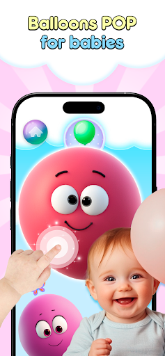 Captura de pantalla de Explota globos de bebé