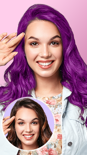 Captura de pantalla de Cambiar Color de Pelo - cambio