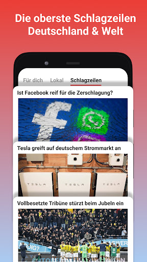 Lokale Nachrichten - Aktuelle Screenshot