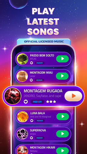 Captura de pantalla de Dancing Road Color Balls Match