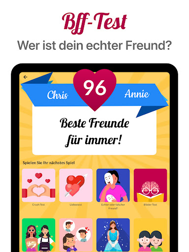 Freundschaft Test: BFF Test Screenshot