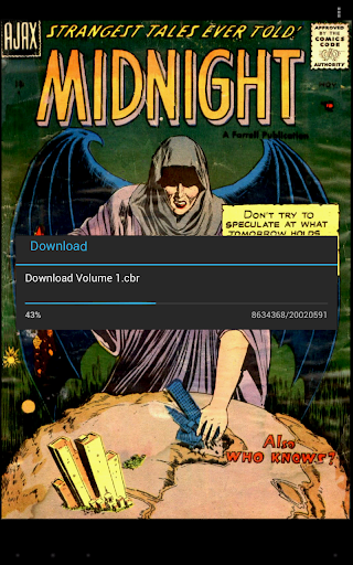 Captura de pantalla de Challenger Comics Viewer