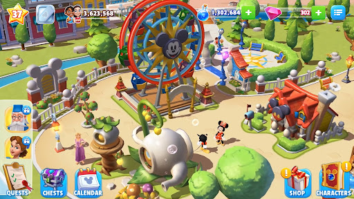 Captura de pantalla de Disney Magic Kingdoms