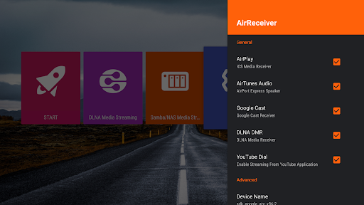 Captura de pantalla de AirReceiver AirPlay Cast DLNA