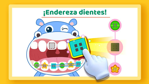 Captura de pantalla de Panda Bebé: Cuidado dental