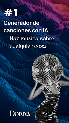 Captura de pantalla de Donna IA Generador de Música