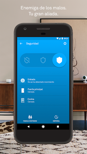 Captura de pantalla de Nest
