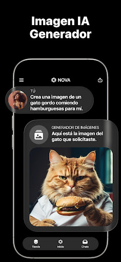 Captura de pantalla de Chatbot IA Español - Nova