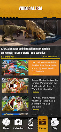 Captura de pantalla de Jurassic World Play