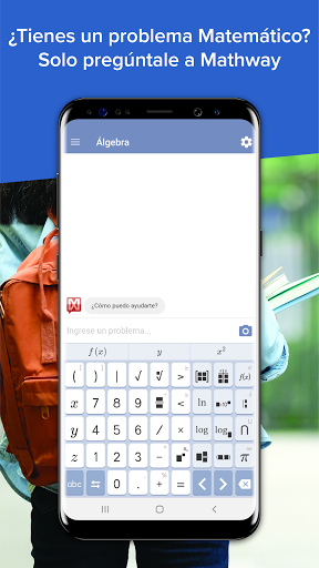 Captura de pantalla de Mathway