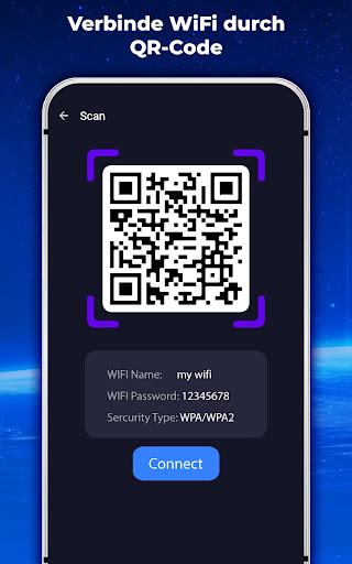 WLAN-Passwort-Anzeigeschlüssel Screenshot