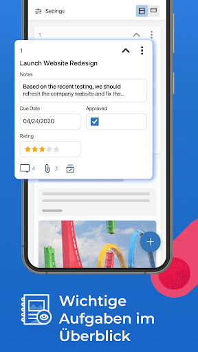 Smartsheet: Teams und Projekte Screenshot