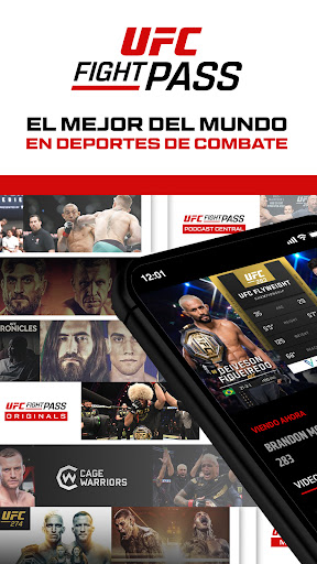 Captura de pantalla de UFC