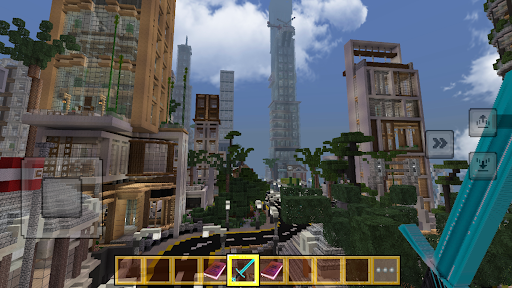 Captura de pantalla de DreamCraft City