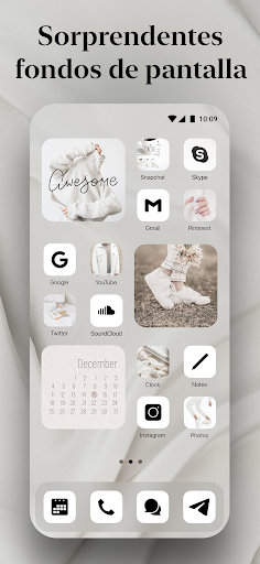 Captura de pantalla de Themify・Iconos, Temas, Widgets
