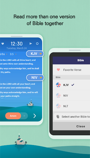 BitBible ENG -Lockscreen+Alarm screenshot