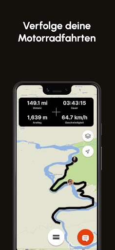 Cardo Ride – Motorrad App Screenshot