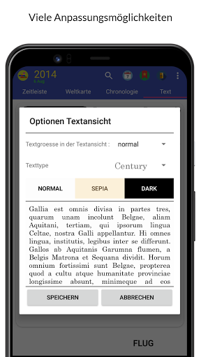 Weltgeschichte Atlas Screenshot