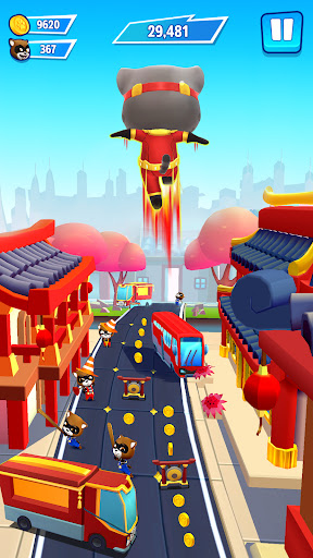 Talking Tom Hero Dash Screenshot