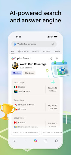 Microsoft Bing Search screenshot