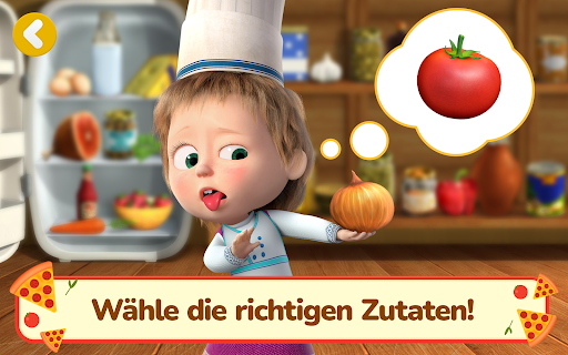 Mascha und der Bär: Pizzeria! Screenshot