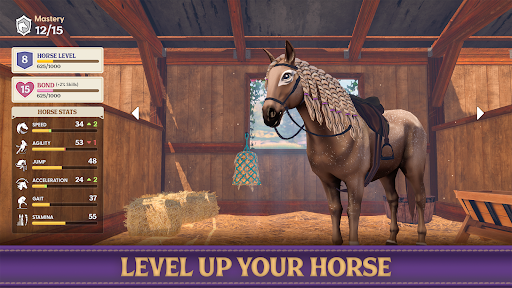 Captura de pantalla de Star Equestrian - Horse Ranch