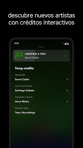 Captura de pantalla de TIDAL Music: sonido HiFi