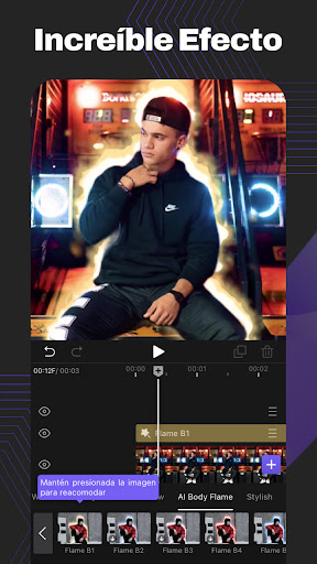 Captura de pantalla de VivaCut - Editor de Videos