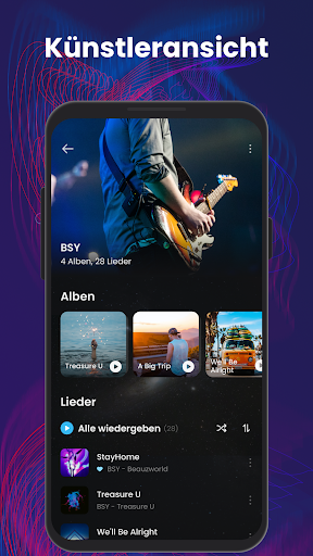 Offline Musik App: MP3 Player Screenshot
