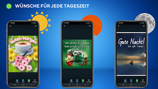 Grüße und Wünsche mit Bildern Screenshot
