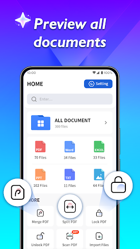 Captura de pantalla de Document Reader App