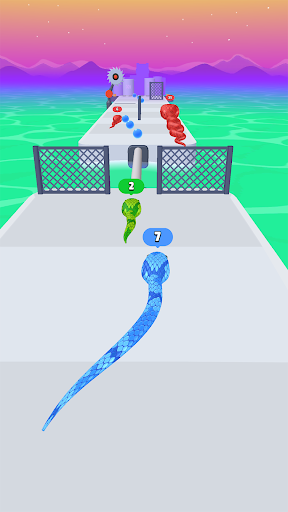 Captura de pantalla de Snake Run Race・Juego Serpiente