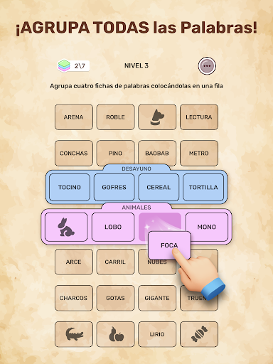 Captura de pantalla de Connect Word Juego de Palabras