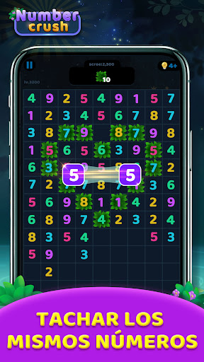 Captura de pantalla de Number Crush: Match Ten Puzzle
