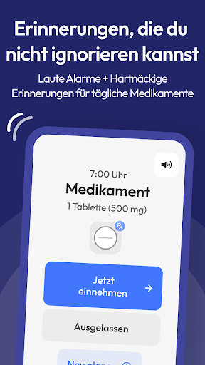 Pillo: Tabletten-Erinnerung Screenshot