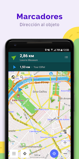Captura de pantalla de OsmAnd — Mapas y GPS Offline
