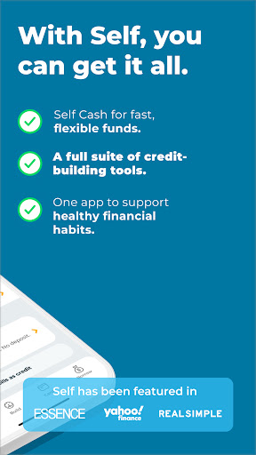 Captura de pantalla de Self – Credit Builder & Cash