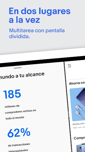 Captura de pantalla de eBay: Compras Online y Ahorrar