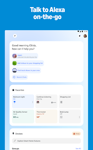 Amazon Alexa screenshot